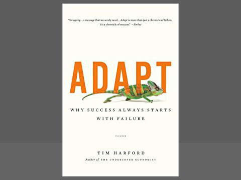 Adapt - why success always starts with failure Book Cover