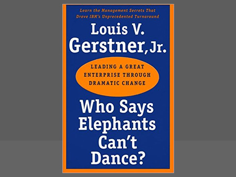 Who Says Elephants Can't Dance? Book Cover